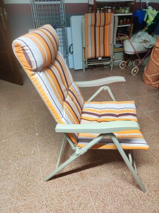 Sillón plegable jardín -
Solo en persona 