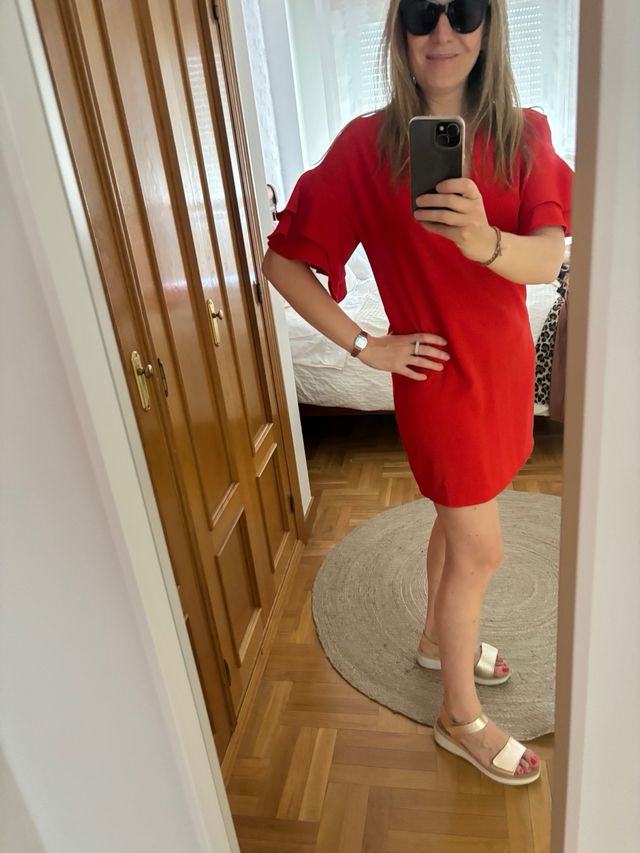 Vestido rojo verano