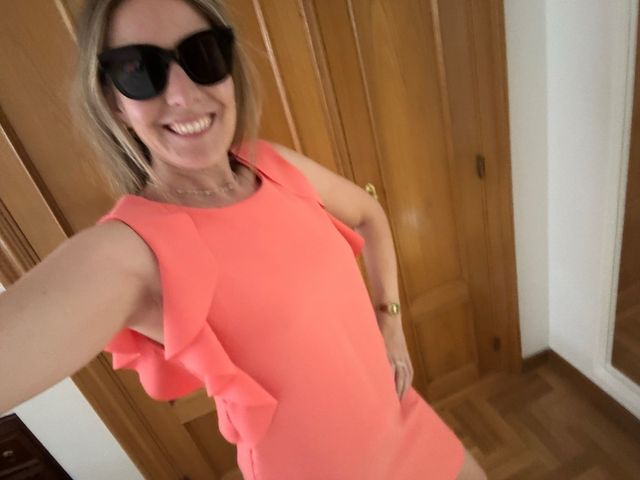 Vestido coral verano