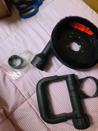 Tapa extractora amoladora + mango