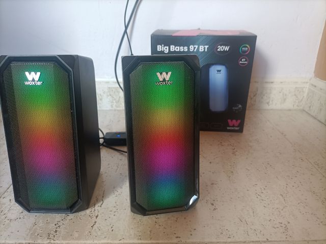 Altavoces Woxter Big Bass 97 BT 20W