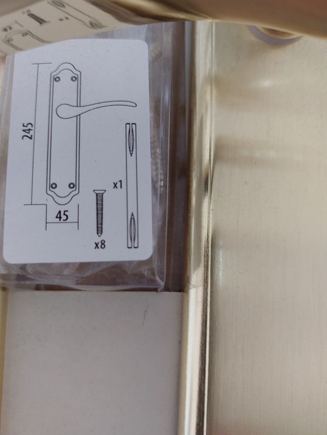 Manetas puertas doradas NUEVAS