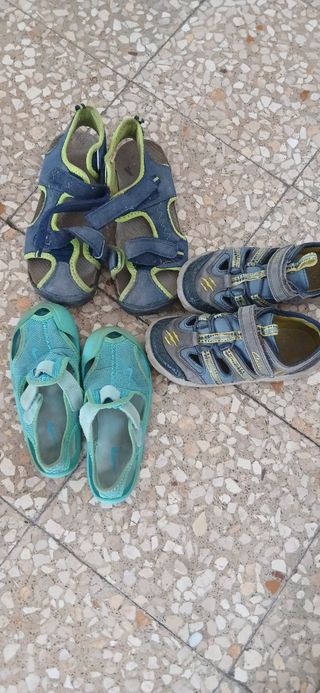 Sandalias niño - Azul y Verde
Talla 28 hasta 34