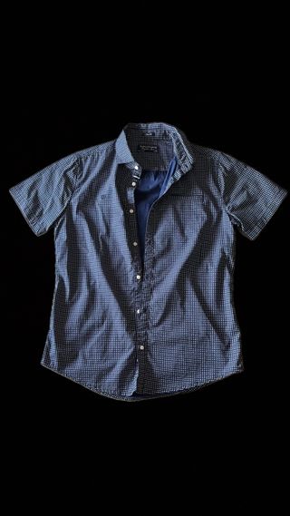 Camisa estampada manga corta
