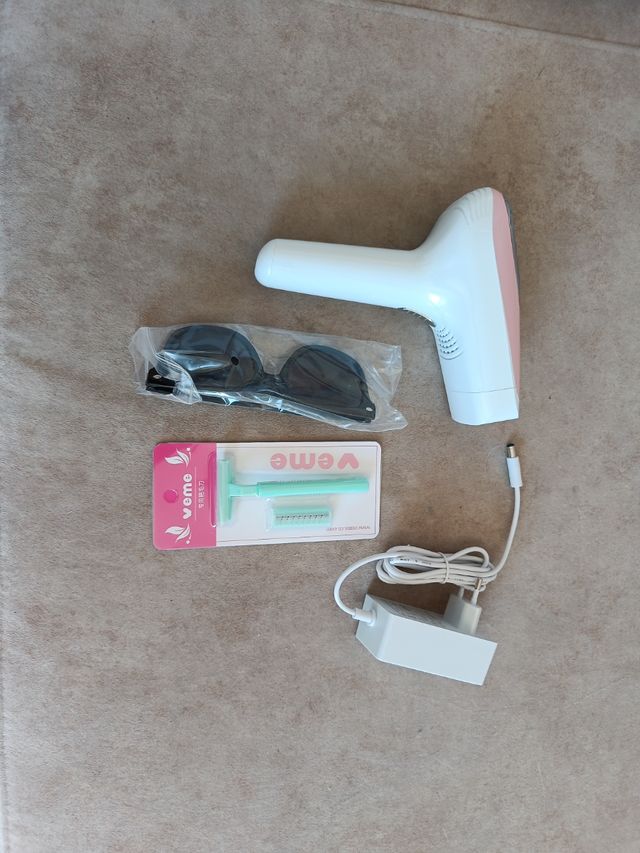 Depiladora Veme IPL - Rosa/Blanca