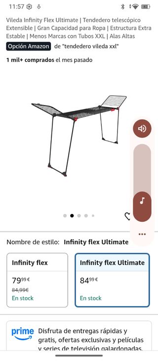Tendedero Vileda Infinity Flex Ultimate