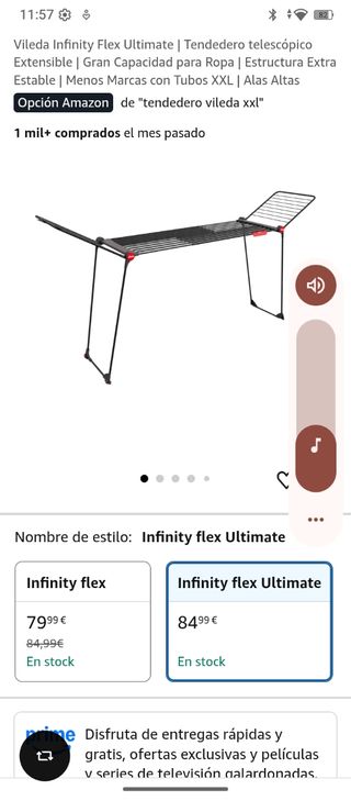 Tendedero Vileda Infinity Flex Ultimate