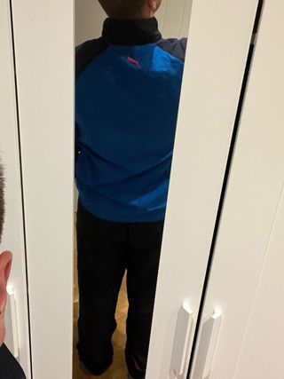 Chándal Puma vintage azul y negro