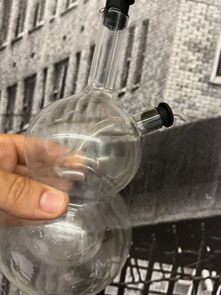 Bottiglia olio aceto doppia - vetro