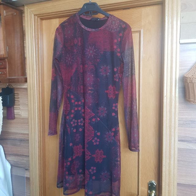 Vestito Disuguale Rosso - Taglia M