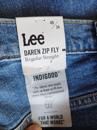 Pantalón vaquero Lee talla grande