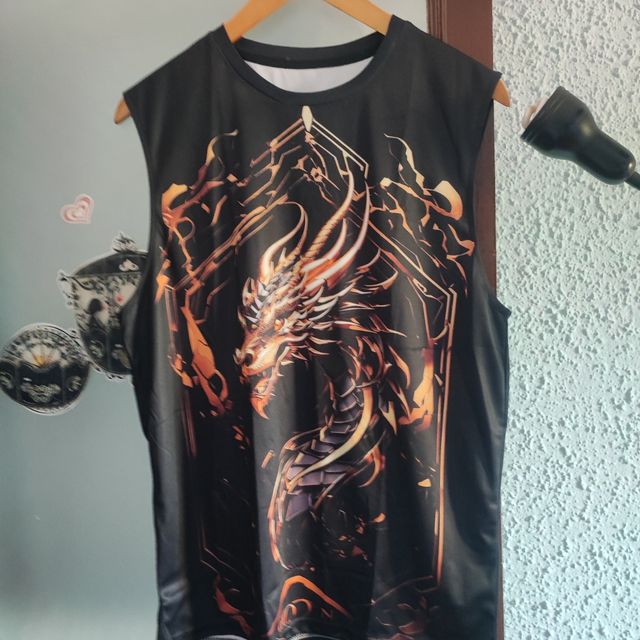Camisetas águila y dragón
