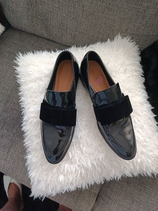 Zapatos Zara negros, talla 41