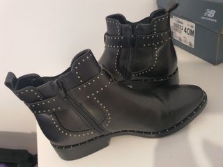 Botines negros mujer talla 