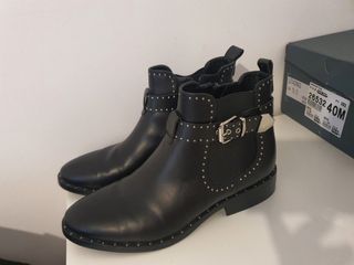 Botines negros mujer talla 