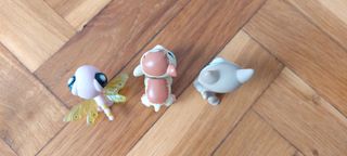 Littlest Pet Shop Hamster, Libélula y Perro