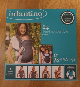 Mochila portabebés Infantino Flip 4-en-1