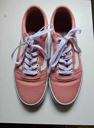 Zapatillas Vans Rosa - Talla Mujer