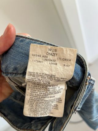 Shorts Lee - Vaqueros Cortos Azul