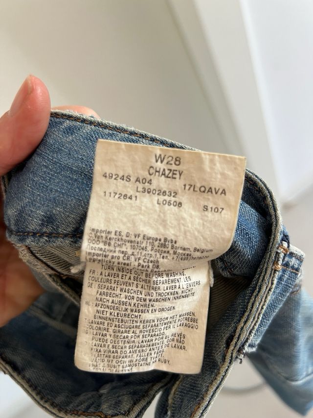 Shorts Lee - Vaqueros Cortos Azul