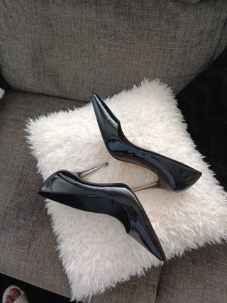 Tacones Zara negros, talla 41