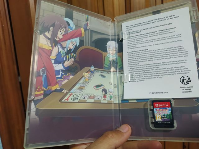 ESP Konosuba: Clothes of Desire! Nintendo switch