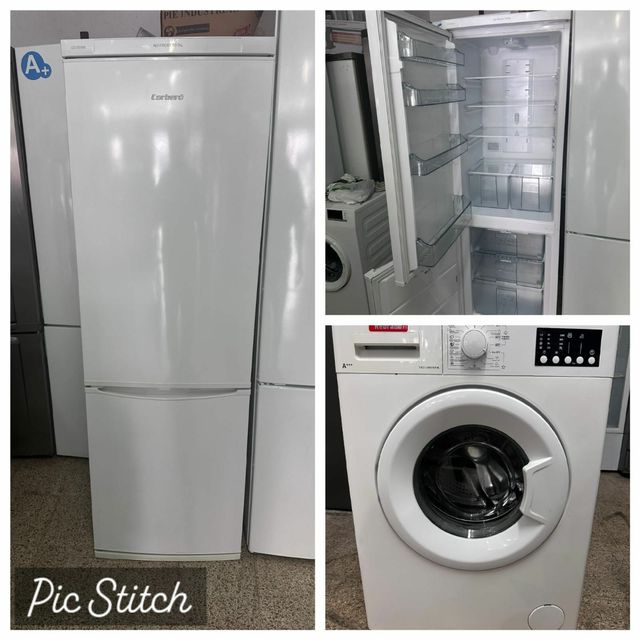 Oferta Pack nevera-lavadora con garantia transport