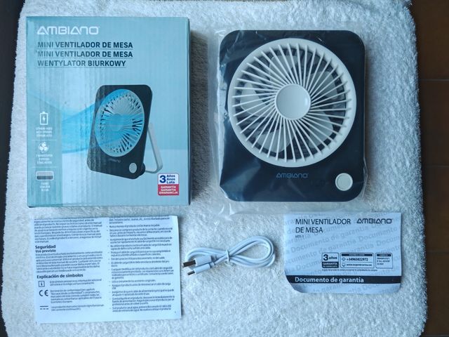 Mini ventilador Ambiano - USB