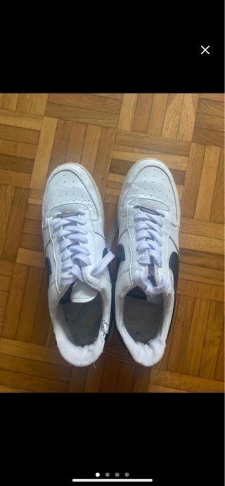 Nike Air Force 1 - Blancas y Negras