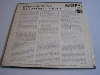 VINILO LP - JOHN COLTRANE - MY FAVORITE THINGS