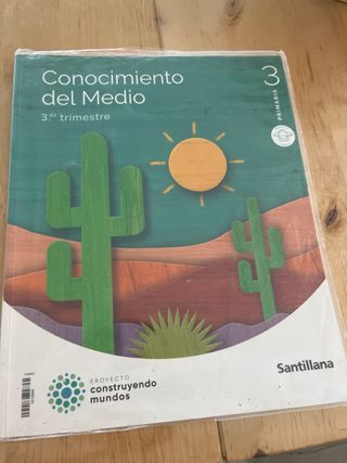 CONOCIMIENTO DEL MEDIO MOCHILA LIGERA 3 PRIMARI...