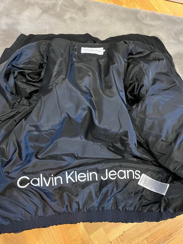 Chaqueta Calvin Klein Jeans L Negro/Blanco