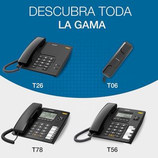 Teléfono Alcatel Temporis T56 Negro