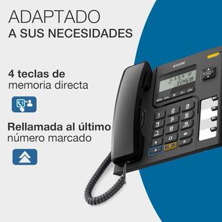 Teléfono Alcatel Temporis T56 Negro