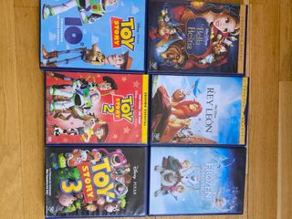 Películas Disney Pixar DVD 
