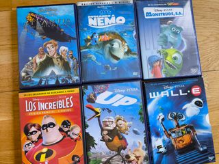 Películas Disney Pixar DVD 