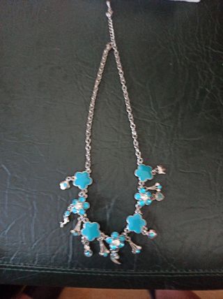 Gargantilla turquesa