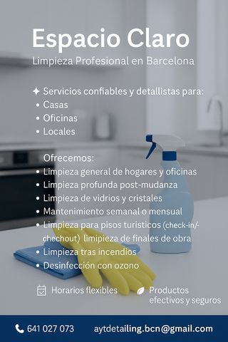 Servicio de limpieza en general