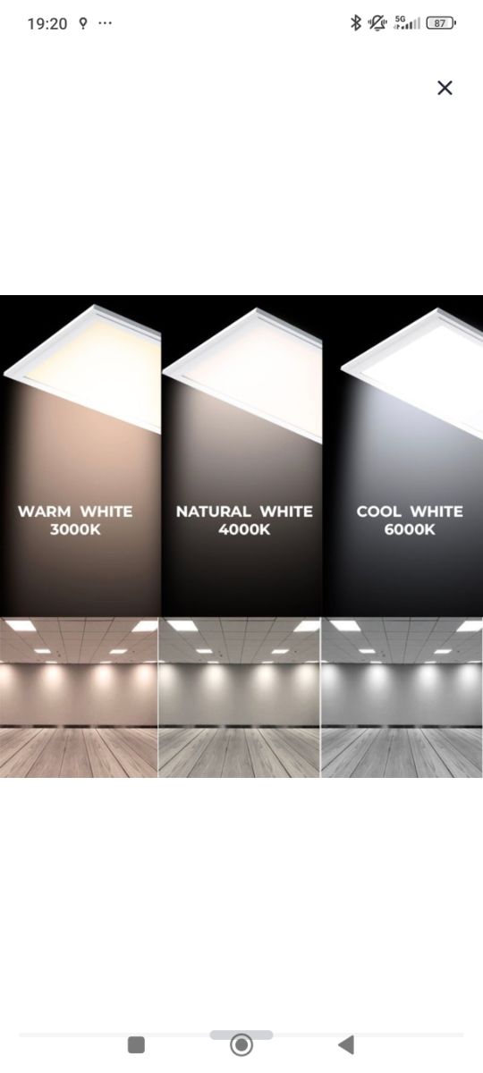 10 Paneles LED 44W - ¡Oferta!