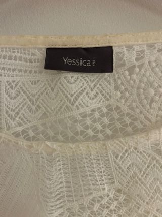 Blusa blanca Yessica