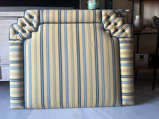 Cabecero para cama 90 - Amarillo y Azul