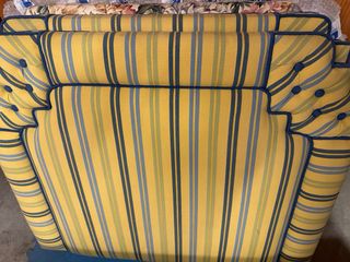 Cabecero para cama 90 - Amarillo y Azul