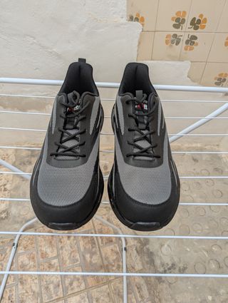 Zapatos Seguridad - Negro/Gris