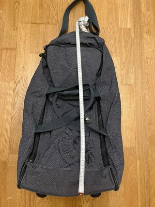 Maleta Kipling gris - ruedas