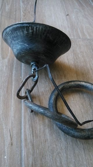 Lámpara metal vintage