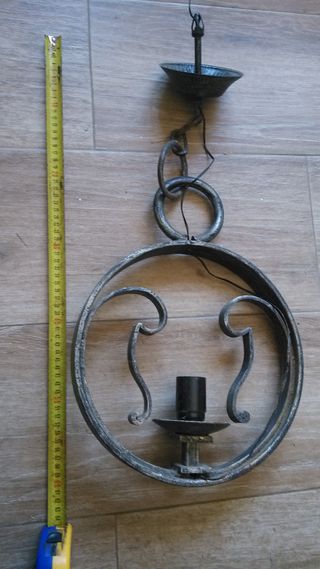 Lámpara metal vintage