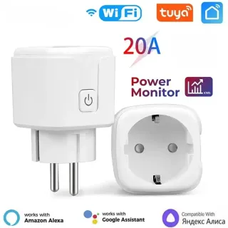 Enchufe inteligente WiFi Tuya 20A