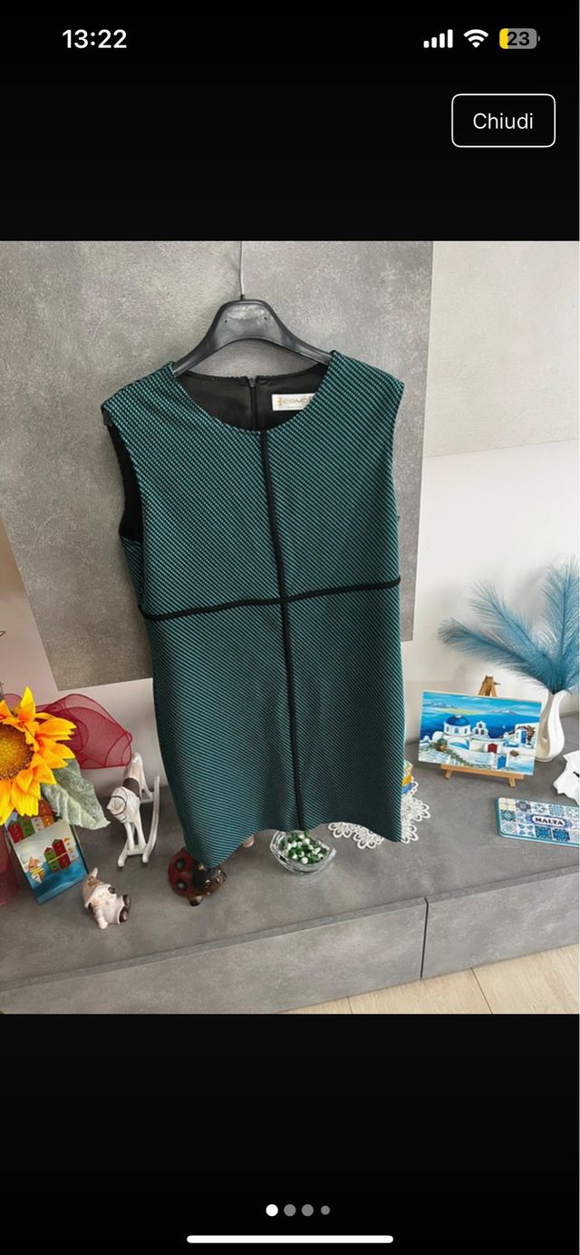 Abito Esmoè - Tubino Verde