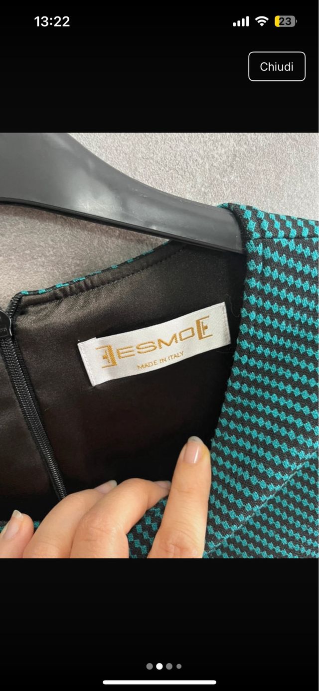 Abito Esmoè - Tubino Verde