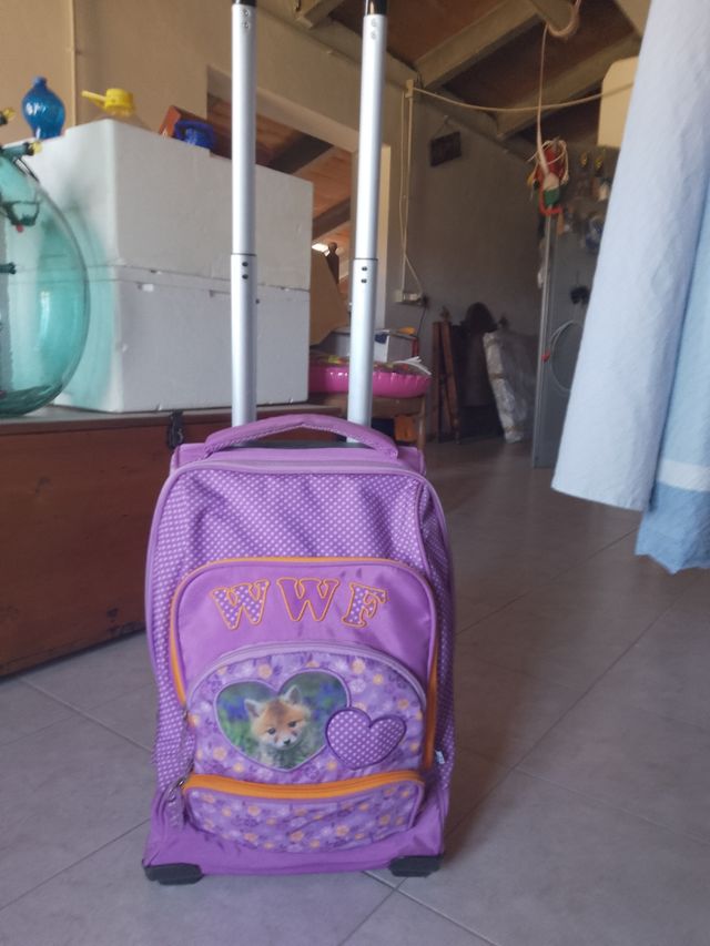 Zaino trolley WWF con volpe